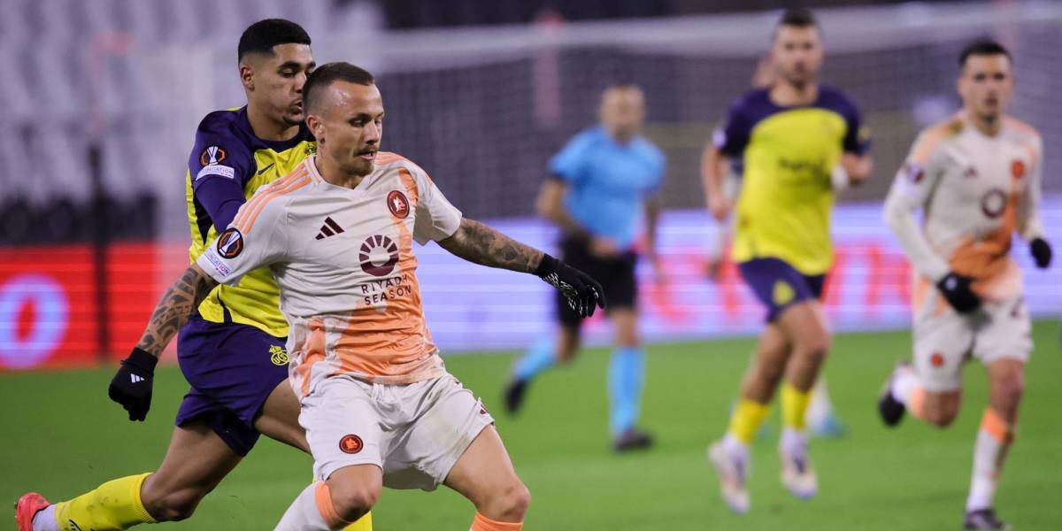 Union Saint Gilloise, con Kevin Rodríguez, perdió ante la Roma en la Europa League