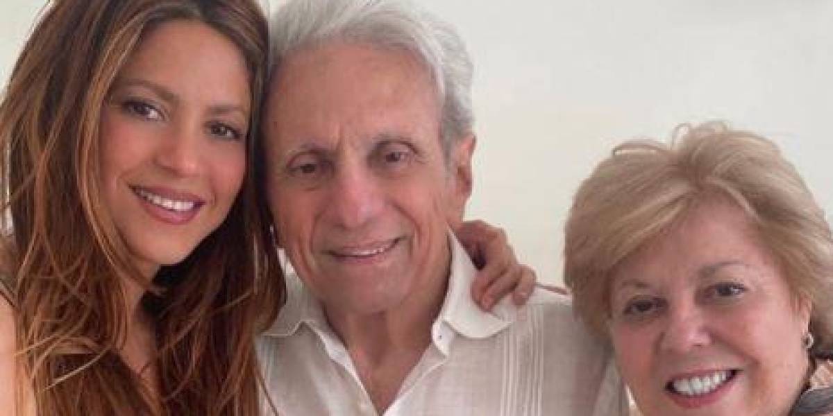 Rumores sobre la hospitalización del padre de Shakira, fueron desmentidos por familiares