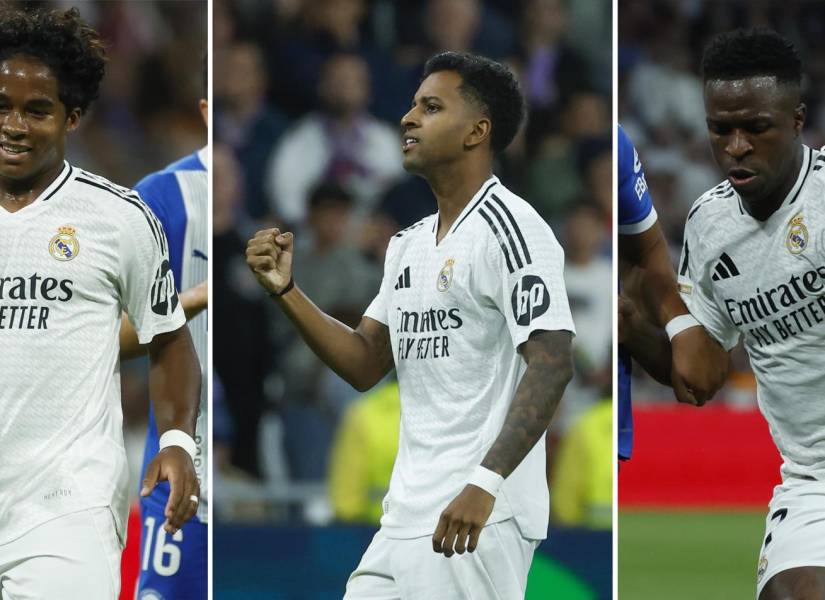 Endrick, Rodrygo y Vinicius Júnior lideran el ataque de la selección de Brasil.