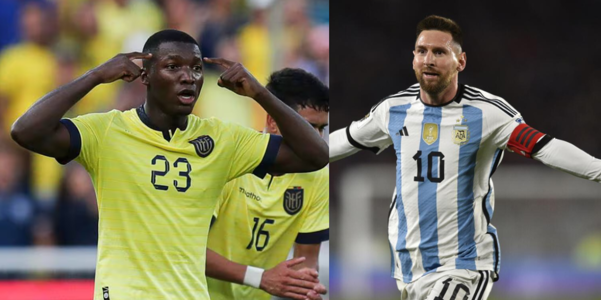Las posibles alineaciones de Ecuador y Argentina para su amistoso