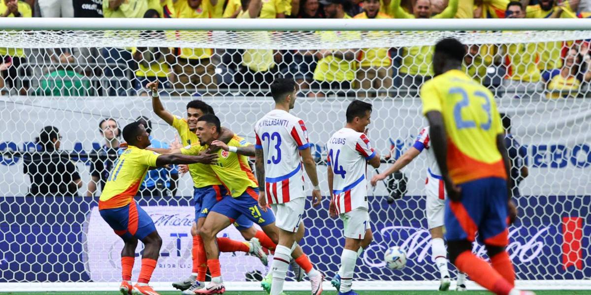 Colombia venció a Paraguay 2-1 en la Copa América 2024