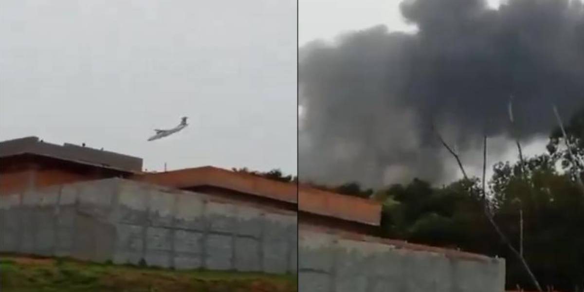 Un avión con 62 tripulantes se estrelló contra un condominio en Sao Paulo, Brasil