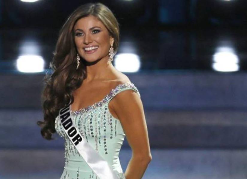 Báez fue la segunda finalista en el certamen Miss Universo 2013