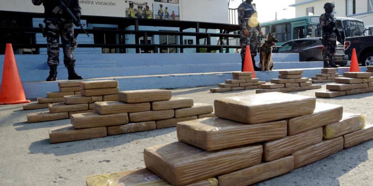 70 toneladas de droga decomisadas en Ecuador en lo que va de 2021