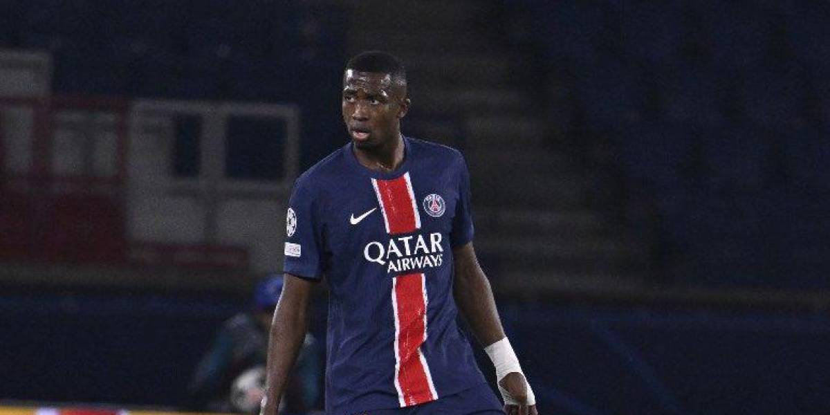 El PSG, de William Pacho, llega con varias bajas a la siguiente fecha de la Ligue 1