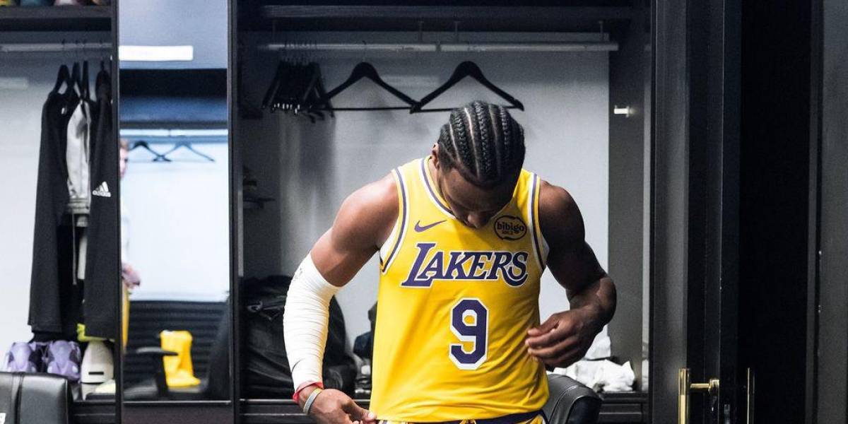 Bronny James, hijo de Lebron, debutó con Los Angeles Lakers en la Liga de Verano de la NBA