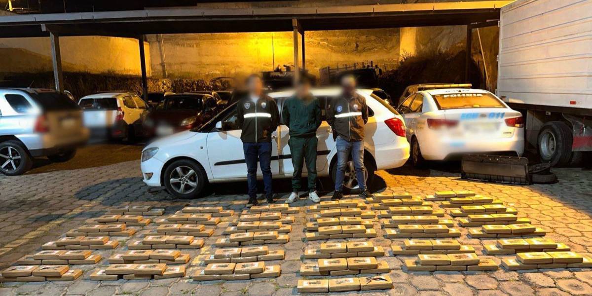 Imbabura: 193 000 gramos de droga fueron decomisados por la Policía Nacional
