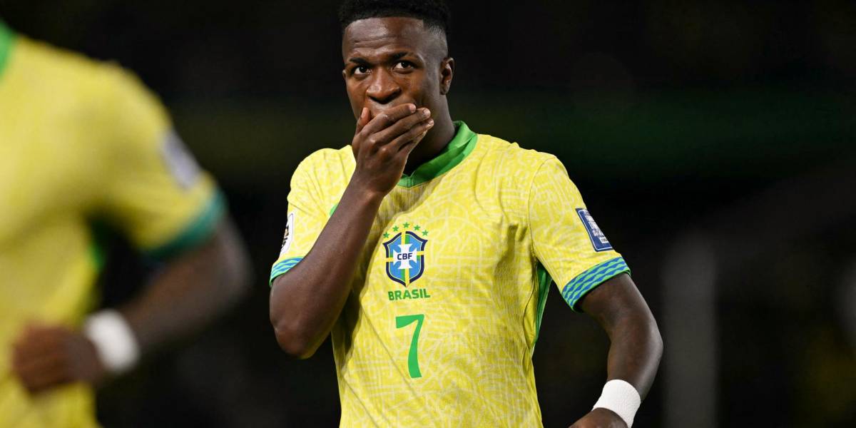 Vinicius Júnior no entiende el mal momento de Brasil y se disculpa con los aficionados