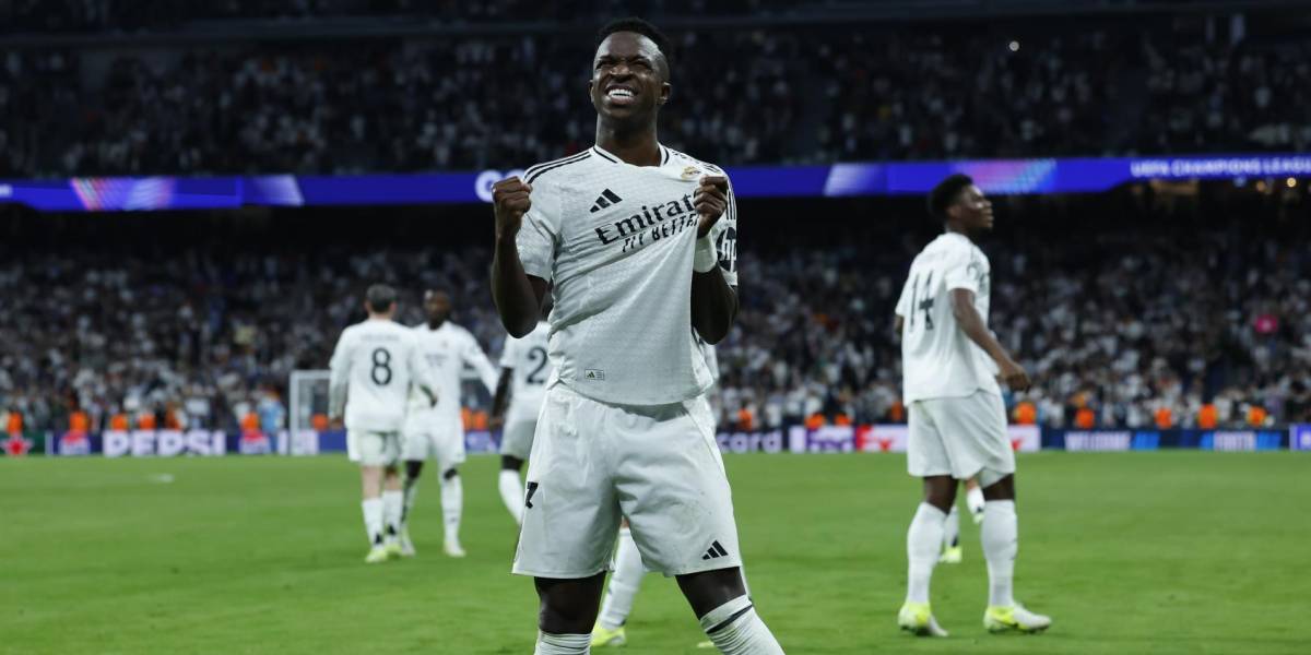 Vinicius Junior, el mejor jugador de la tercera fecha de la UEFA Champions League