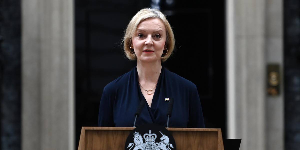 Liz Truss, primera ministra británica, renuncia a su cargo