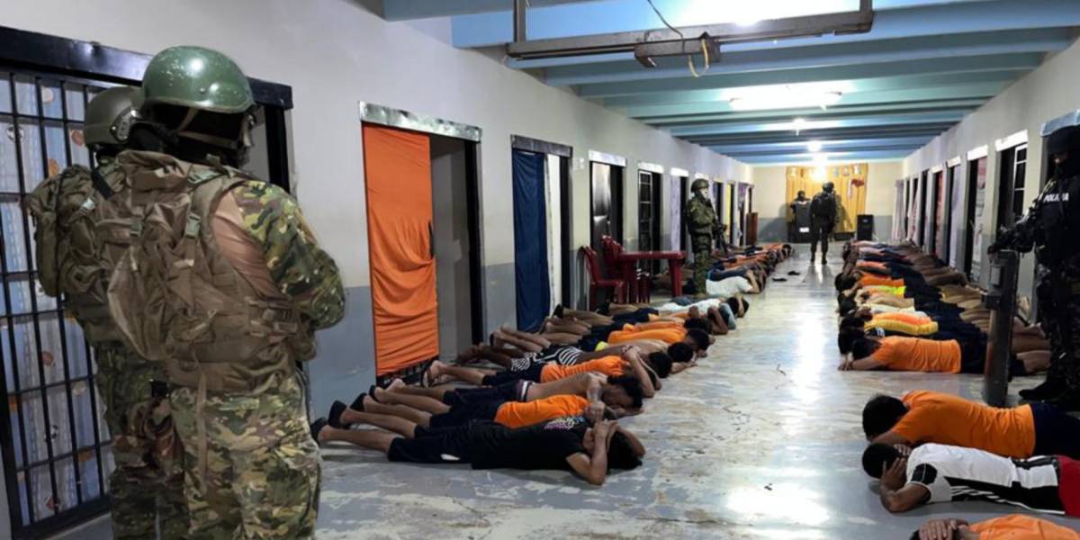 Nueva intervención en la Penitenciaría del Litoral: 1 700 policías y militares ingresaron a los pabellones uno y cuatro