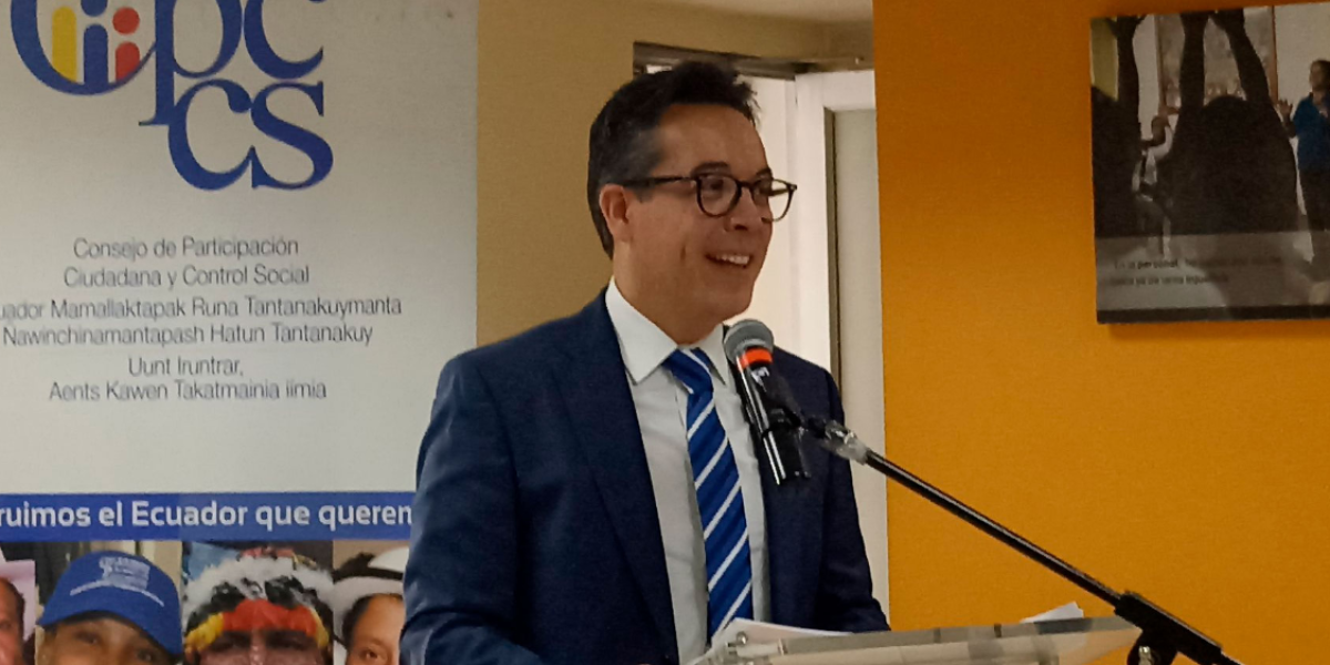 El Cpccs ratifica la designación de Roberto Romero como Superintendente de Bancos