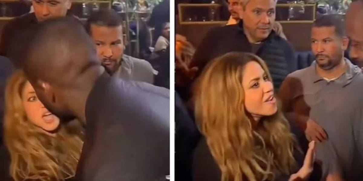 Un fan intentó besar a Shakira, ella lo detuvo antes de que ocurra: el video es viral