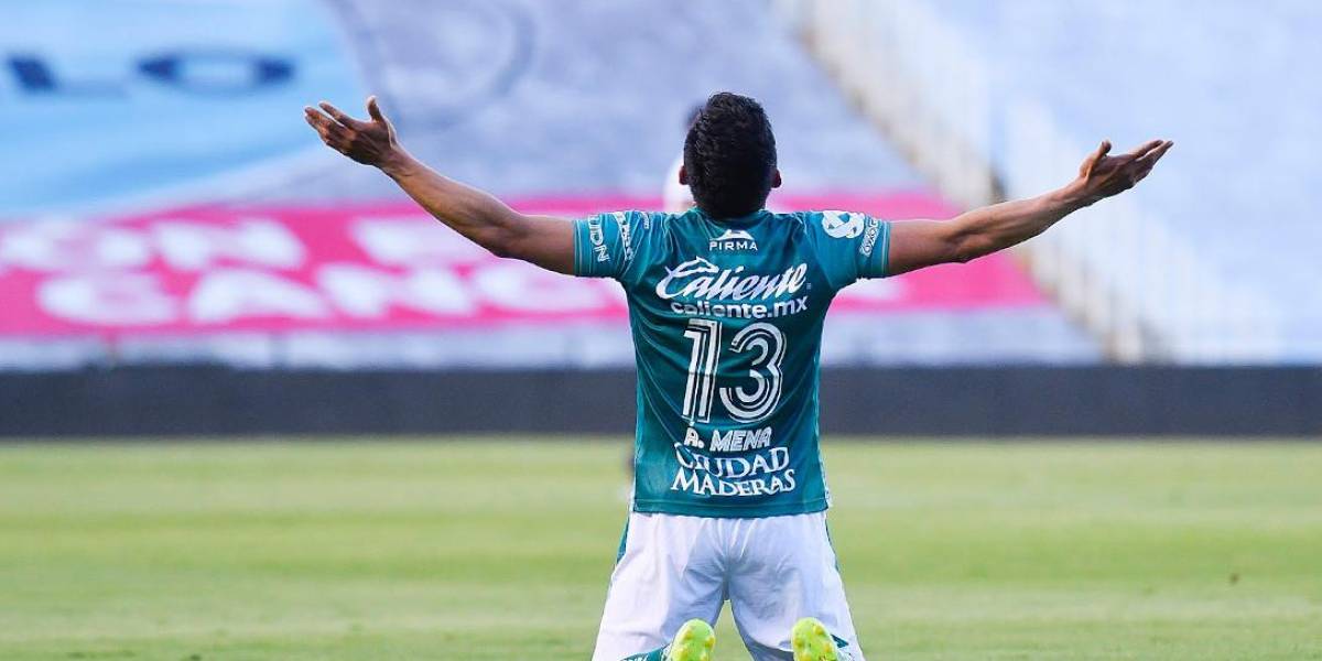 Este fue el mensaje de despedida de Ángel Mena para los hinchas del Club León