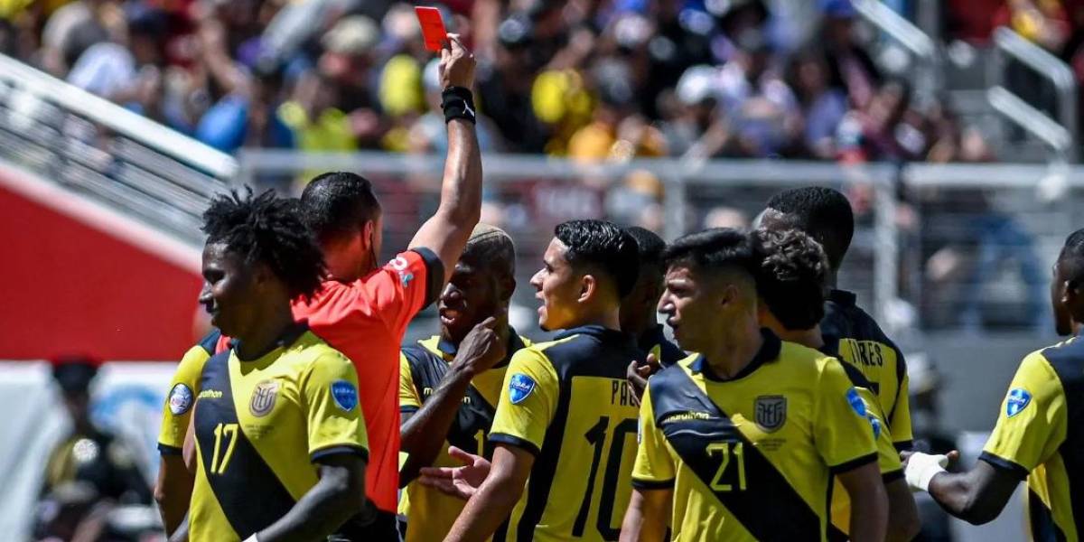 Copa América 2024: Enner Valencia fue el único expulsado en la primera fecha