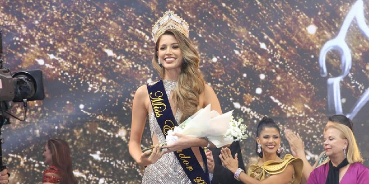 La guayaquileña Eunice Rivadeneira fue proclamada Miss Ecuador 2024