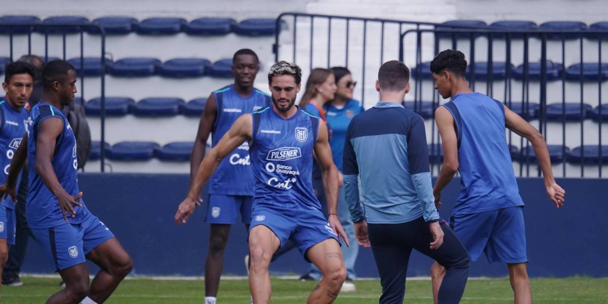 La selección de Ecuador entrenó en el Capwell de cara a su partido contra Bolivia en Guayaquil