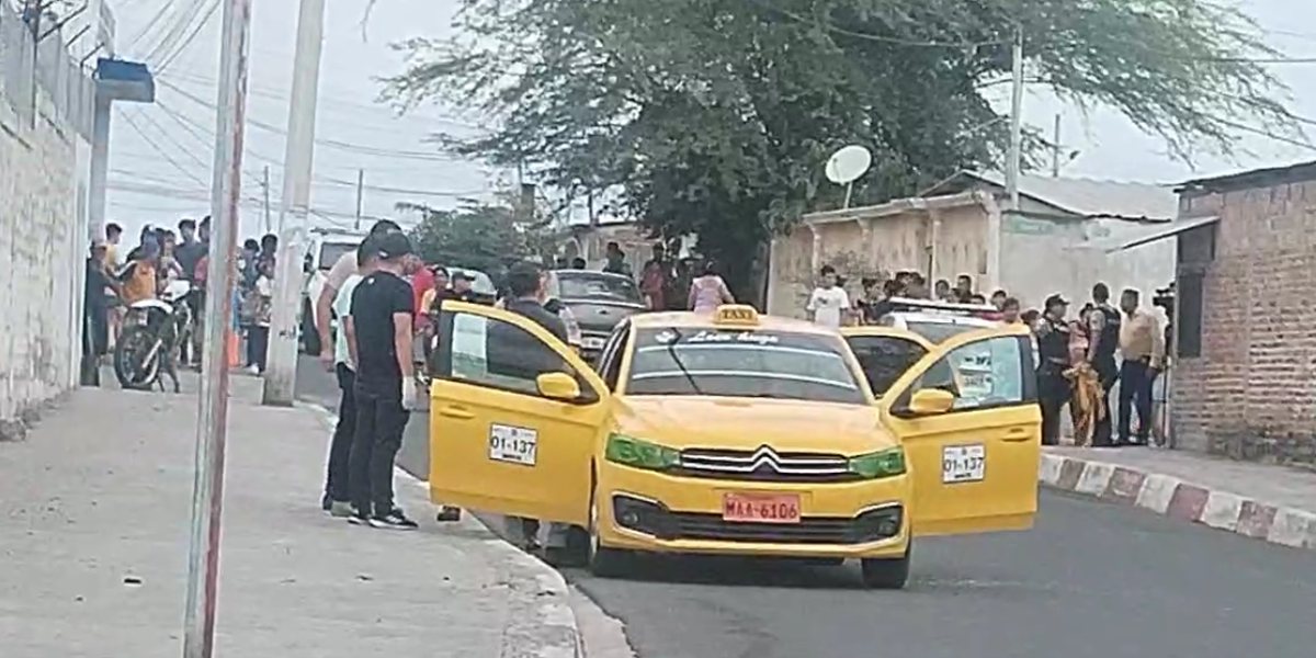 Dos taxistas fueron asesinados en menos de media hora en Manta