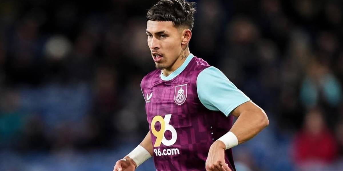 Jeremy Sarmiento jugó 25 minutos en su último partido del 2024 del Burnley