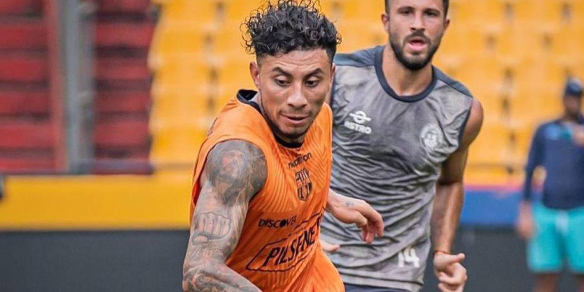 Joao Rojas regresa a los entrenamientos con Barcelona S.C.