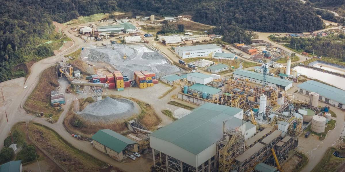 Ecuador prevé cerrar el 2024 con USD 3 300 millones por exportaciones mineras