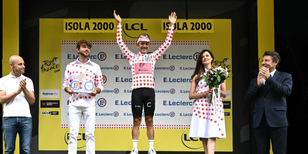 ¿Qué significa que Richard Carapaz sea el rey de la montaña en el Tour de Francia 2024?