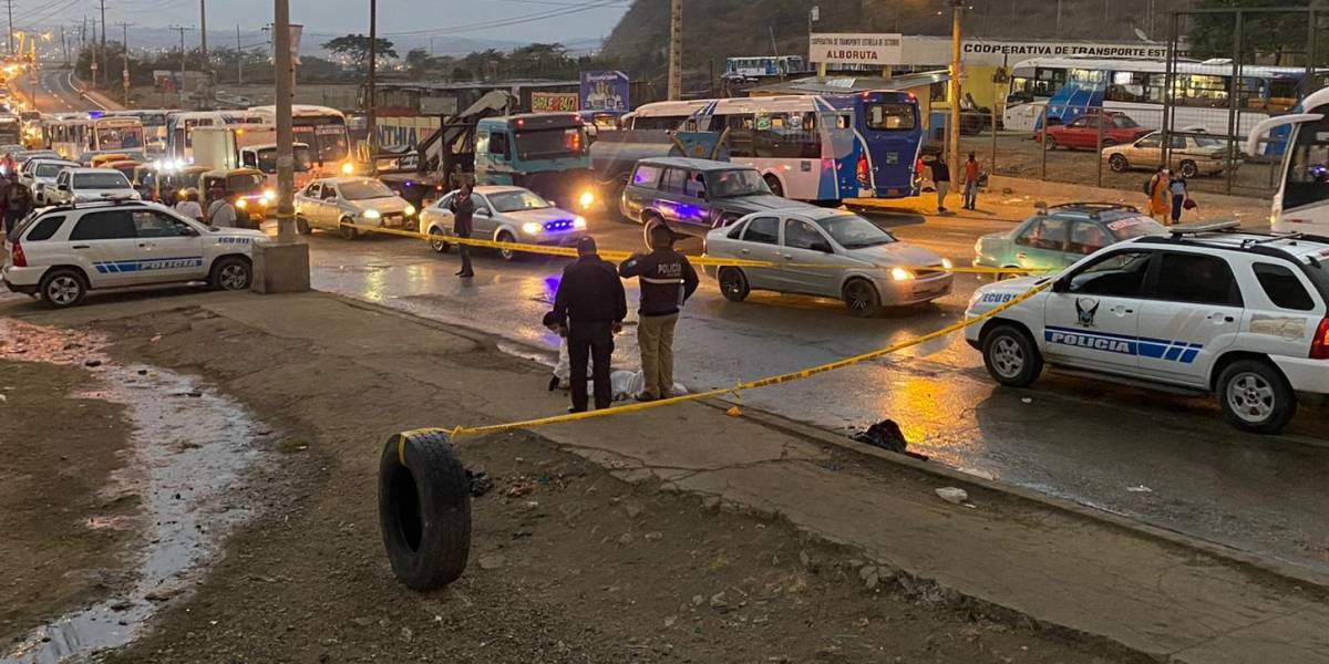 Adolescente es asesinado en la avenida Casuarina, noroeste de Guayaquil