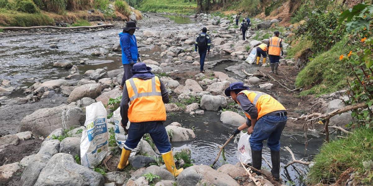 En nueve meses se realizaron 103 intervenciones en quebradas de Quito, de las 819 identificadas