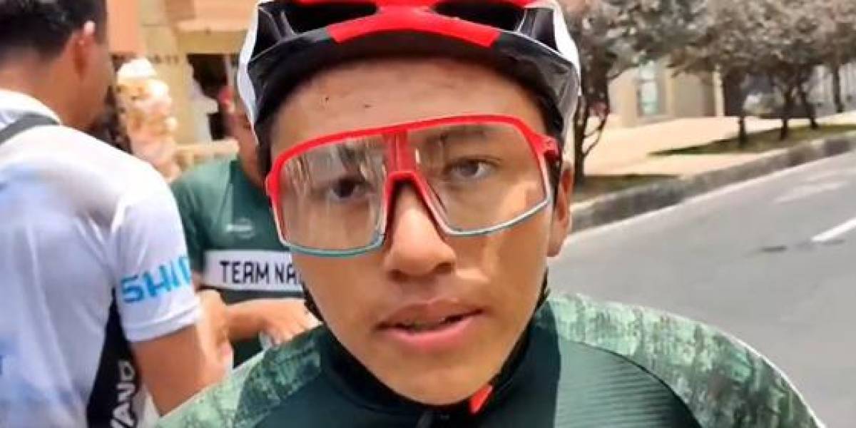 El ciclista ecuatoriano Kevin Pozo fue atropellado y su estado de salud es grave