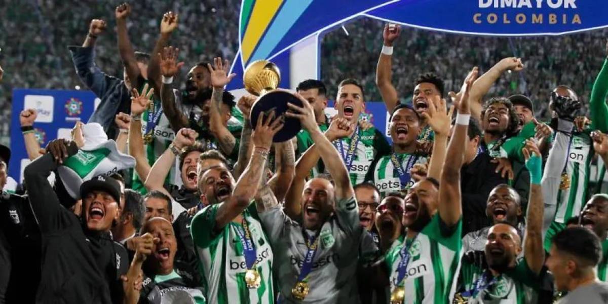 Atlético Nacional campeón del torneo Finalización colombiano de 2024