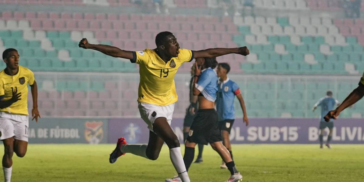 Los elogios de José Angulo a su hermano, Juan Riquelme, goleador de Ecuador sub 15