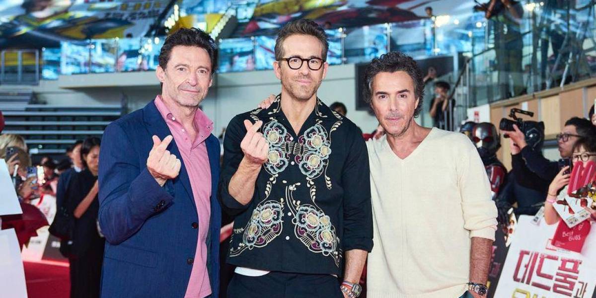 Los actores Ryan Reynolds y Hugh Jackman acudieron a Maddona para una escena de Deadpool y Wolverine