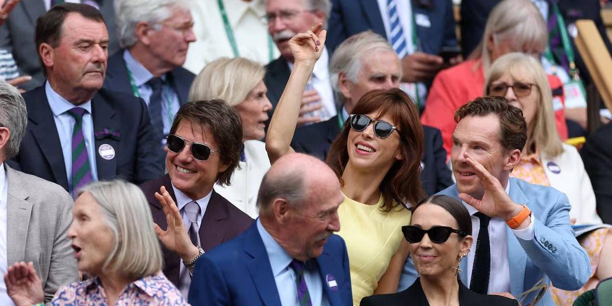 Kate Middleton, Tom Cruise y Julia Roberts entre las celebridades que asistieron a la Final del Wimbledon