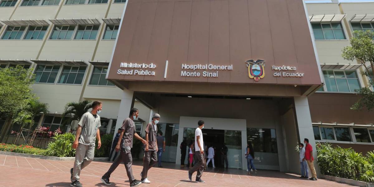 Dos reos, que tenían antecedentes por asesinato, se fugaron del Hospital Monte Sinaí de Guayaquil