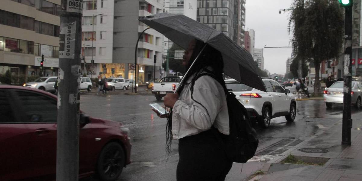 Quito: lluvias provocaron acumulaciones de agua, este 31 de octubre