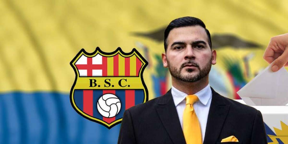 Antonio Álvarez, presidente de Barcelona SC, es candidato al Parlamento Andino