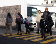 Quito, lunes 2 de septiembre del 2024 retornan a clases en la sierra de manera paulatina.