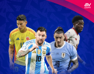 Colombia, Argentina, Uruguay y Canadá están en semifinales de la Copa América 2024.