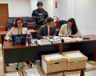 La audiencia preparatoria de juicio se instaló en el Complejo Judicial Norte, en Quito.