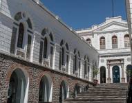 Fachada del Centro de Arte Contemporáneo, en Quito.