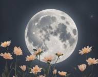 Imagen referencial de la Luna de Flores.