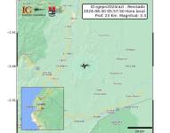 El temblor se sintió en Sucua