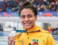 La nadadora Ana Carolina Vieira fue expulsada de la delegación de Brasil después de que abandonara la Villa Olímpica