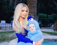 Paris Hilton con su primer hijo