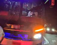 Un presunto delincuente fue abatido cuando intentó asaltar un bus interprovincial en Guayas.