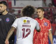 Marcelo subió esta foto y un mensaje dirigido a Luciano Sánchez tras la lesión que le causó en el duelo entre Argentinos Juniors y Fluminense.