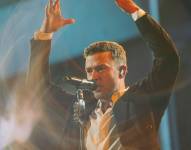 Foto de archivo de Justin Timberlake en uno de sus conciertos