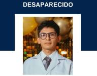 La imagen del joven desaparecido en Loja.