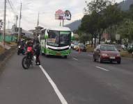 Funcionarios de la AMT realizaron controles a motocicletas este 12 de agosto.