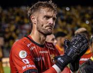 Javier Burrai en partido con Barcelona SC